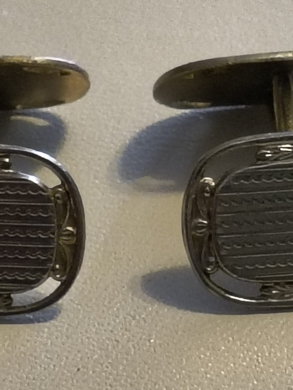 Men's Antique Hayward Double Sided Cufflinks